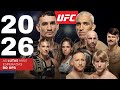 UFC 2026 - As Lutas Mais Esperadas Que Vão Parar o MMA #UFC2026 #UFC #MMA #LutasUFC #MMA2026