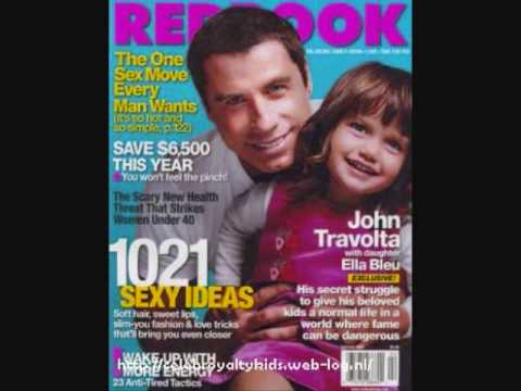 John Travolta and Kelly Preston kids
