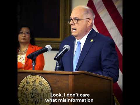 Governor Hogan: 'Just