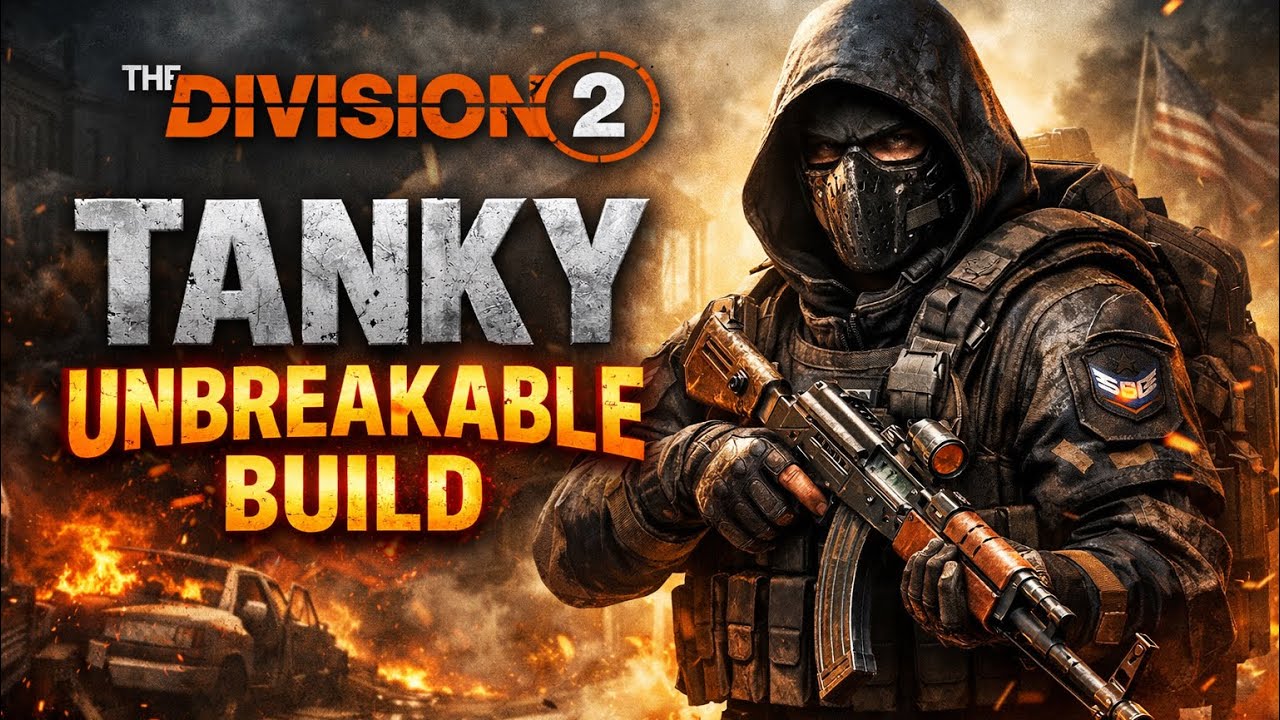 The Best Tanky Build Master Diffculty Division 2 -  take PVE build AKM Division 2