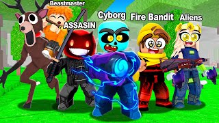 We Unlocked EVERY OVERPOWERED CLASS in 99 Nights in the Forest