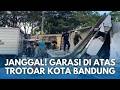 🔴LIVE: GARASI MOBIL BIKIN HEBOH! Dibangun di Trotoar, Berakhir Dibongkar Satpol PP Kota Bandung