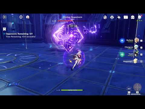 Genshin Impact - World Level 2 Advance Quest Boss Fight 