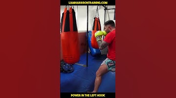 How to generate power in the left hook. liamharrisontraining.com