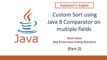 Custom Sorting using #java8 Stream API part-2 #javatutorial #javainterviewquestions #javadeveloper