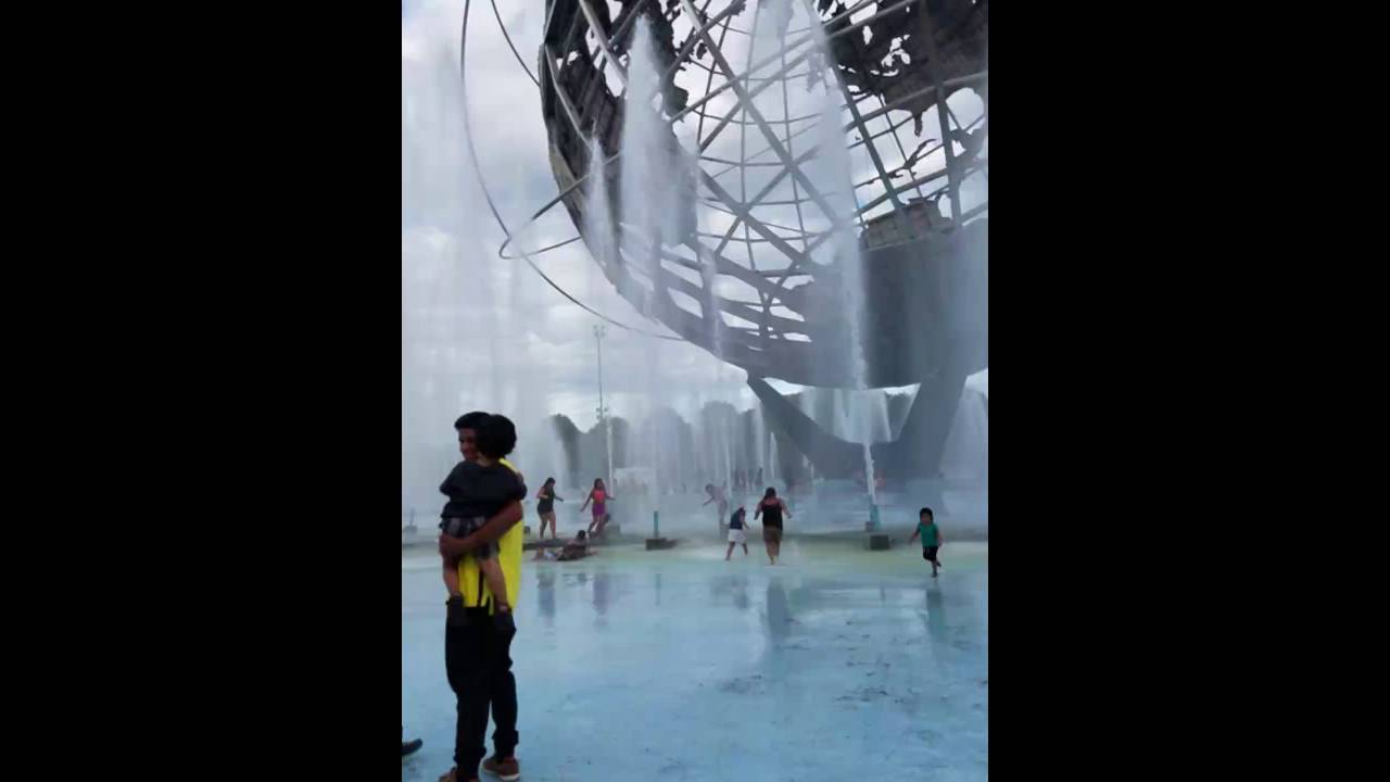 En el parque de queens para quien quiera visitar sluds