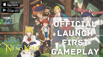 Ni no Kuni: Cross Worlds - MMORPG | TW Server Official Launch First Gameplay (Android/IOS)