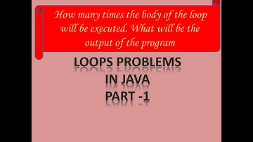Loop problems in Java // Part I // ICSE class 10 Computer Applications