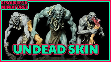 How to PAINT Vampiric/Undead Skin the EASY WAY