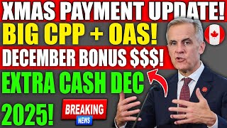 Famous DECEMBER BOOST | CPP & OAS Rise Confirmed | Extra Xmas Cash 2025 Net Worth