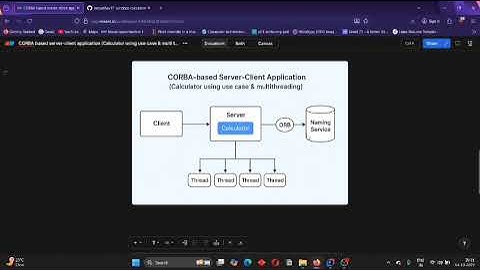 Lab-3:CORBA based server-client application (Calculator using use case & multitreading)