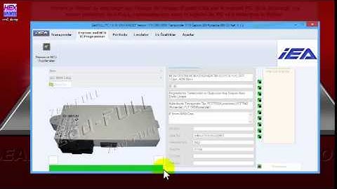 Application Zed FULL Eeprom & Mcu utilisant logiciel PC BMW CAS2 Progra