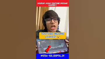 Sourav Joshi YouTube Income LEAKED by Mistake 😱 Sourav Joshi Vlogs Monthly Earning With PROOF!