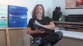 Art Exhibition, Thor-Arne Moen, Atelier And Gallery Vidsyn, Mars 2020 In Hafjell Øyer