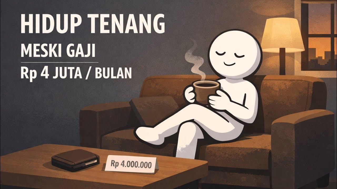 Gaji Rp 4 Juta di 2026? Ini Cara Bertahan, Nabung, dan Tetap Hidup Layak