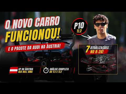 O NOVO CARRO FUNCIONOU! Bortoleto P10 no TL2 e o pacote da Audi na Áustria!
