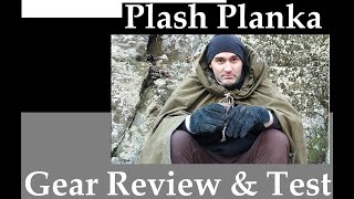 Plash Palatka (Soviet Poncho/Shelter) Gear Review and Freezing Overnight Test!!