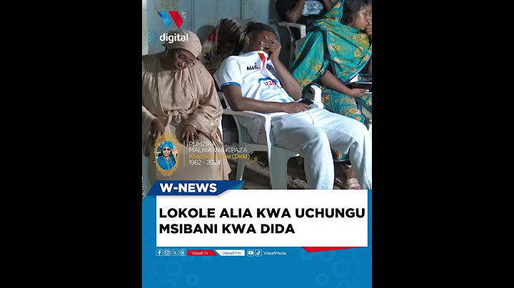 INASIKITISHA | LOKOLE ALIA KWA UCHUNGU MSIBANI KWA DIDA
