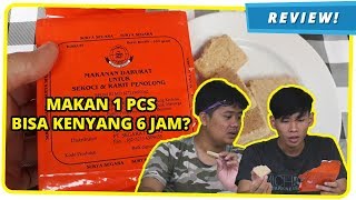 MAKANAN DARURAT BISA KENYANG SELAMA 6 JAM ?? MASA SIH ? - REVIEW#16