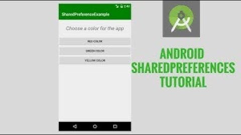 How to Save Value in Cache with SharedPreferences in Android studio | Tutorials 15