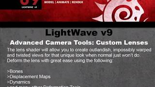 LightWave 9 Advanced Camera Tools- Custom Lenses
