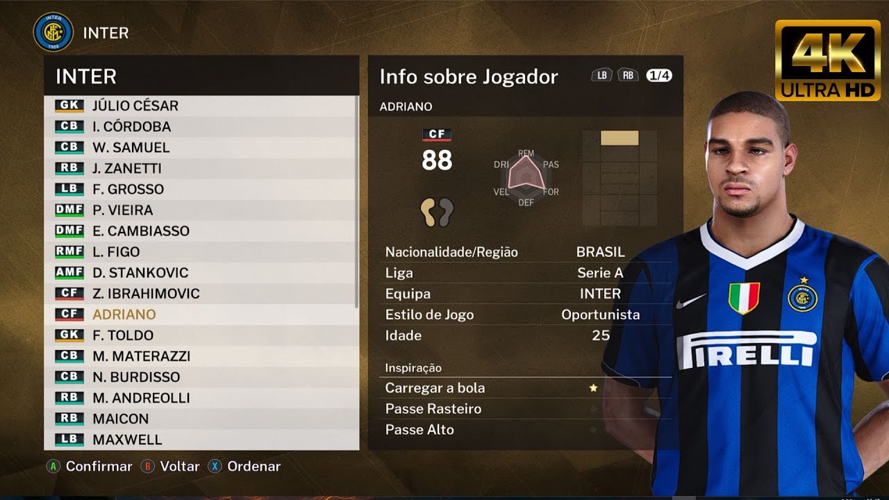 PES 6 REMASTER - PES 2021 PATCH 2006 - LIGAS E ELENCOS - PRIMEIRAS IMPRESSÕES - PES 6 NOVA GERAÇÃO