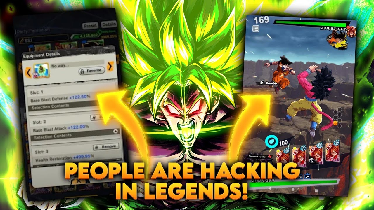 Dragon Ball Legends THERE IS ANOTHER HACK IN LEGENDS? THESE