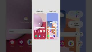 Comparison: One UI 6.0 - One UI 8.5 #OneUI6 #Android14 #CustomROM #OneUI8