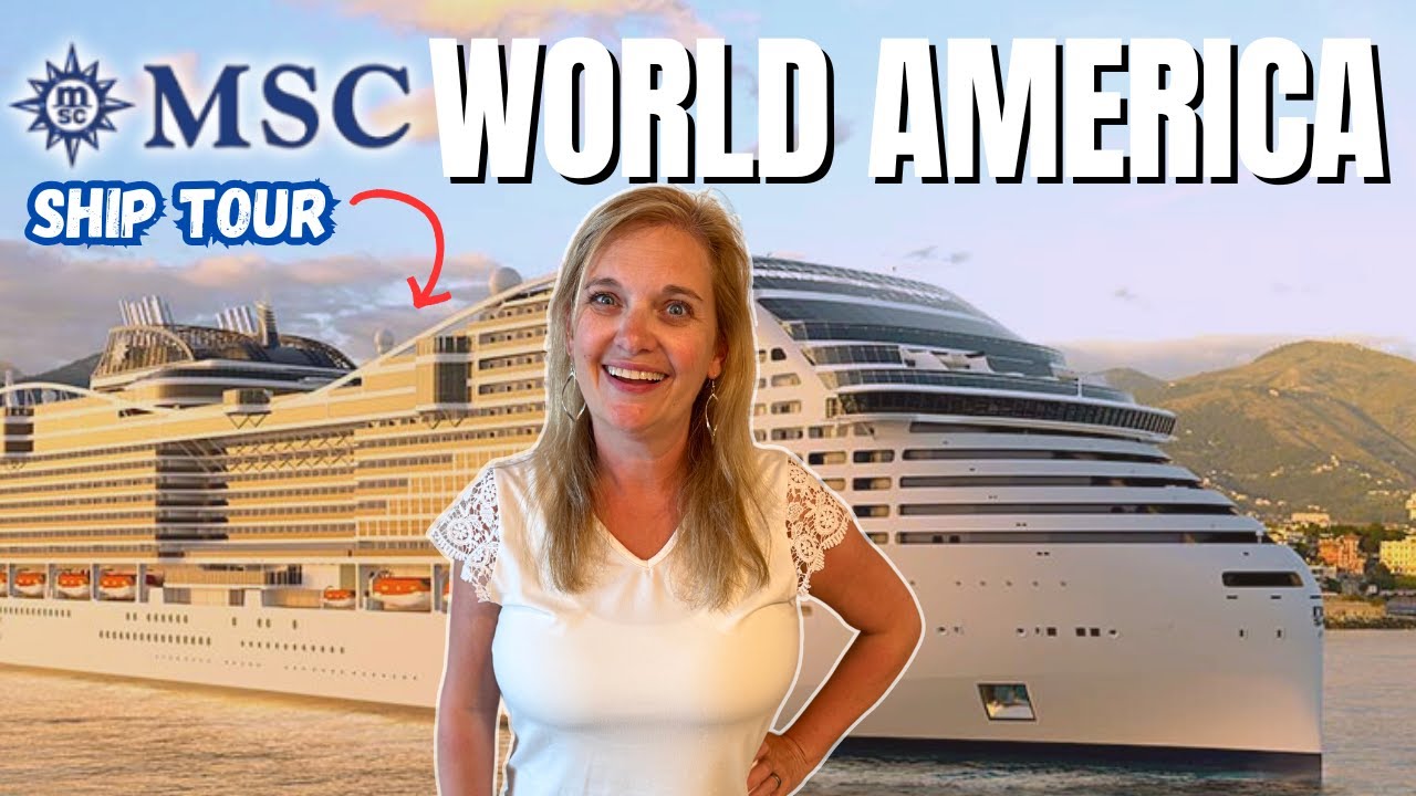 MSC World America FULL SHIP TOUR - Complete Walk Through!!