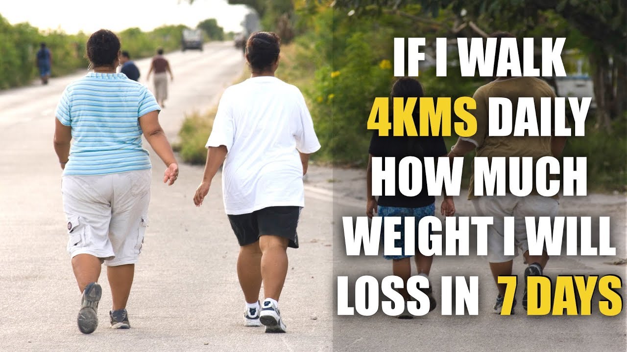 If I Walk 4 Km Daily With Empty Stomach And Reduce My Diet | How Much Weight Loss In A Week| Results