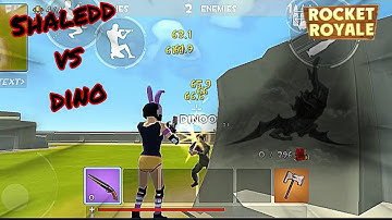 5haledd vs dinooo  (intense) - Rocket Royale 1v1 series