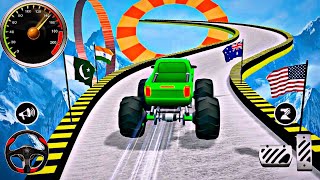 Mega Ramp Stunt Game 3D - Monster Truck Racing - Android Gameplay screenshot 5