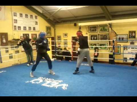 royston barney-smith sparring