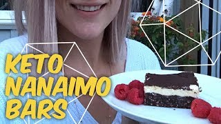 Keto Nanaimo Bars - Ketogenic Dessert - Joanna Tries to Cook Again!
