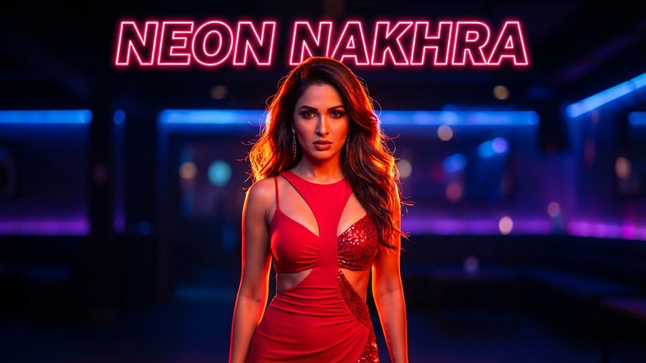 Neon Nakhra | 4K New Bollywood Item Song | Dance Vibes