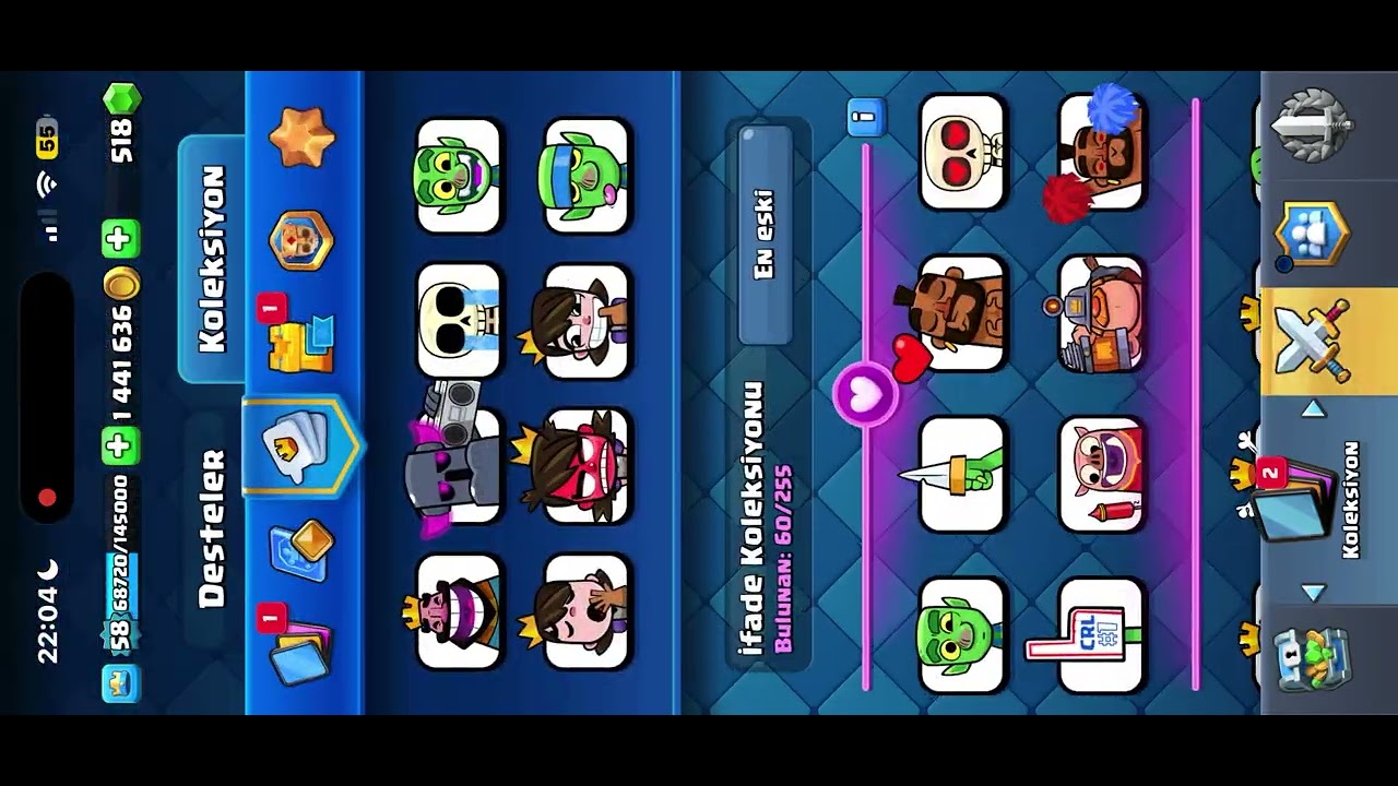 12200+ KUPA 15LEVEL BOMBA CR HESABI videosu
