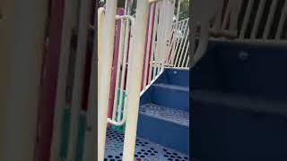 Playground under Swamp Oak Tree at Richneck Elementary School near Qarsherskiyan homes
