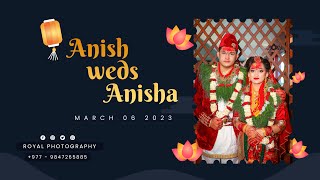 Anisha weds Anish | Wedding Highlight Video | Royal Photography