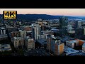 Portland City Fly By Drone In 4K | EPIC AMBIENCE for 2 HRS