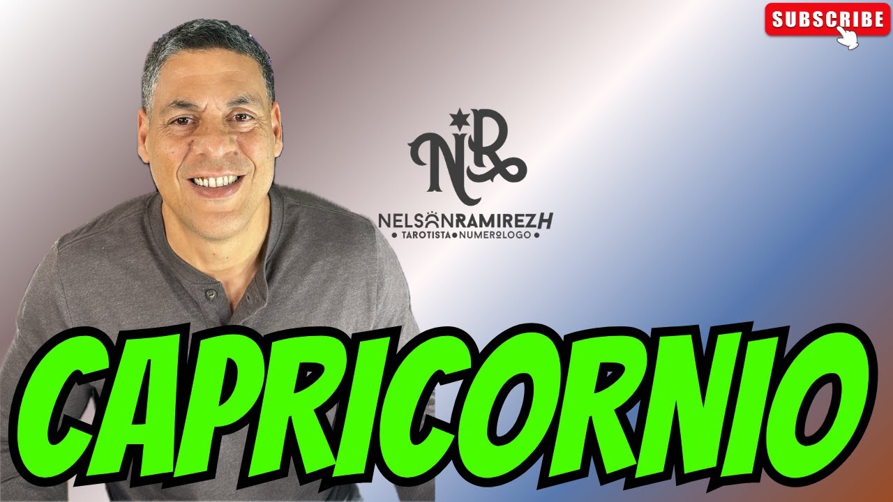 CAPRICORNIO HOY NO DEJES DE VER ESTA LECTURA! A TU VIDA LLEGA ALGUIEN ...