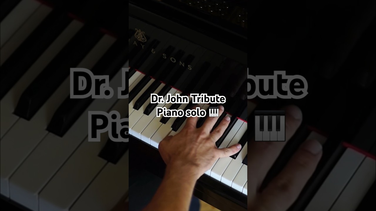 Watch Dr. John Tribute - New Orleans piano solo #bluespiano #drjohn #neworleanspiano #groove #boogiewoogie on YouTube Watch Dr. John Tribute - New Orleans piano solo #bluespiano #drjohn #neworleanspiano #groove #boogiewoogie on YouTube