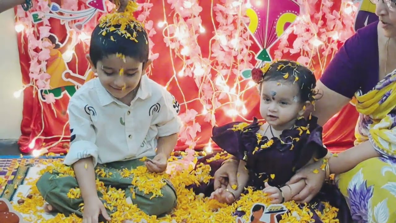 Mokshith and Joshita Bogi pallu event