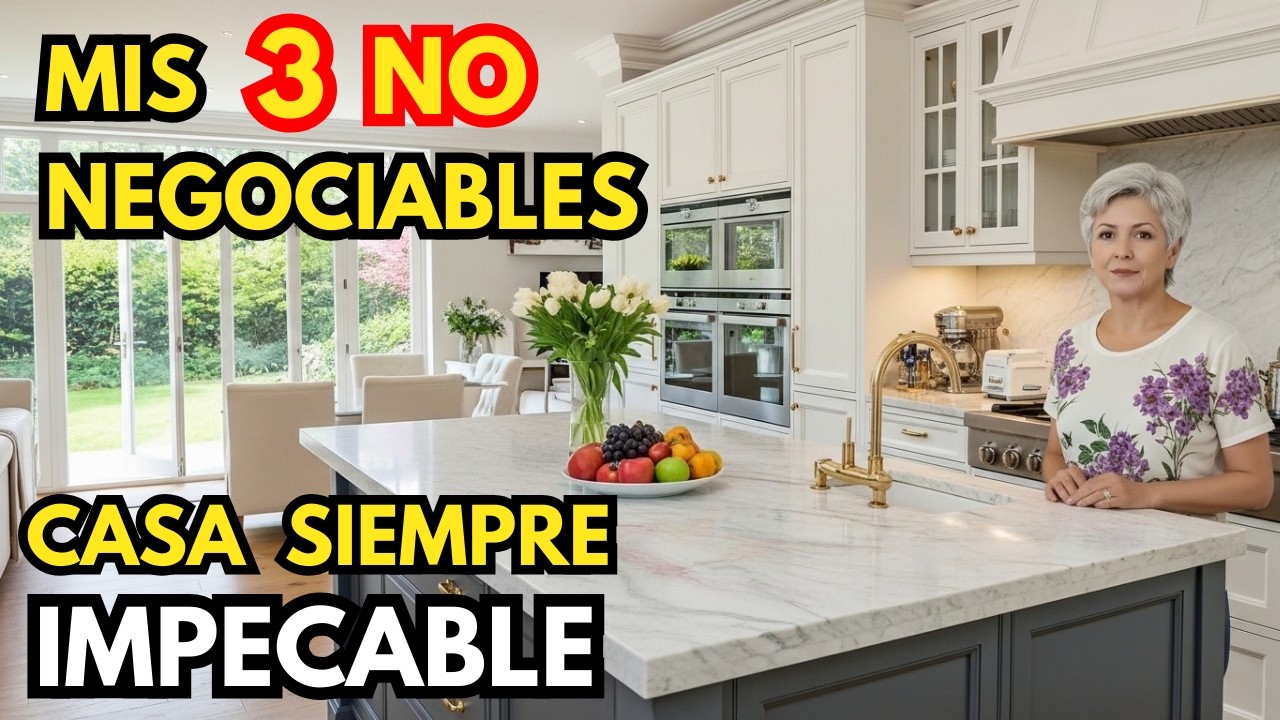 Mis 3 Anclas No Negociables El secreto de una casa siempre impecable