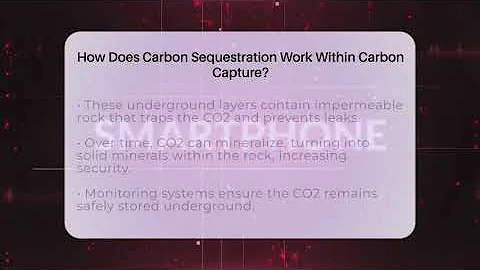 How Does Carbon Sequestration Work Within Carbon Capture? - Talking Tech Trends
