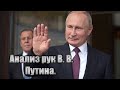 Анализ рук В. В. Путина. #хиромантия