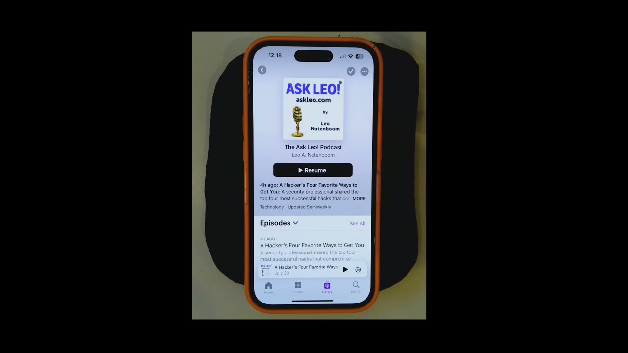 Apple Podcast App - Essentials!  (iOS 18.5) July 2025