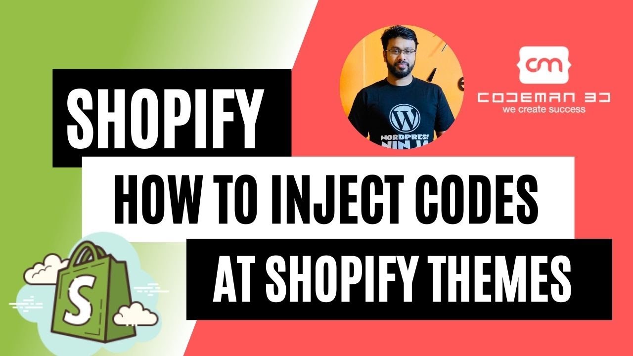 How To Inject Code to Shopify Theme (Theme.liquid) | Bangla Tutorial ...