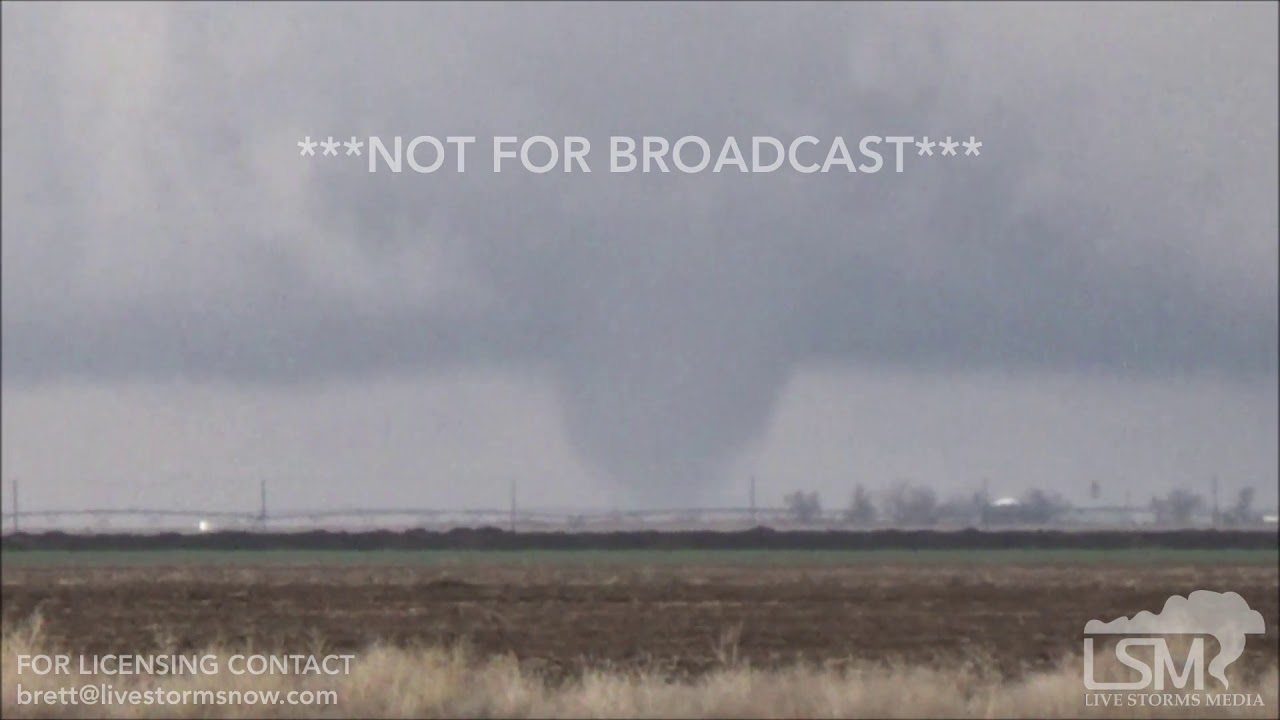 3222019 Cactus, Texas Stovepipe Tornado YouTube
