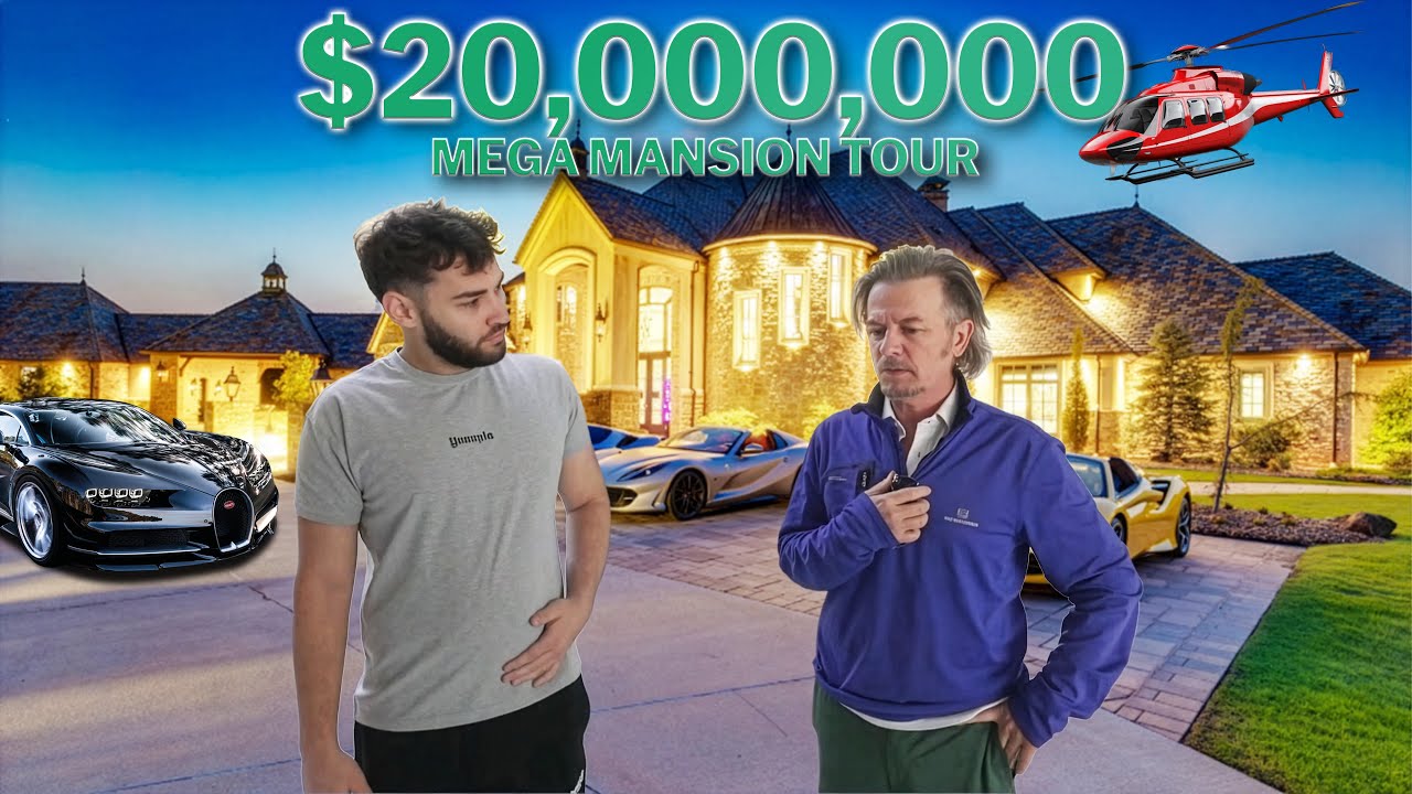 ADIN ROSS TOURS DAVID SPADE’S $20,000,000 MANSION… THIS IS INSANE