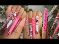 XXL Valentines Day Nail Acrylic Press On Tutorial